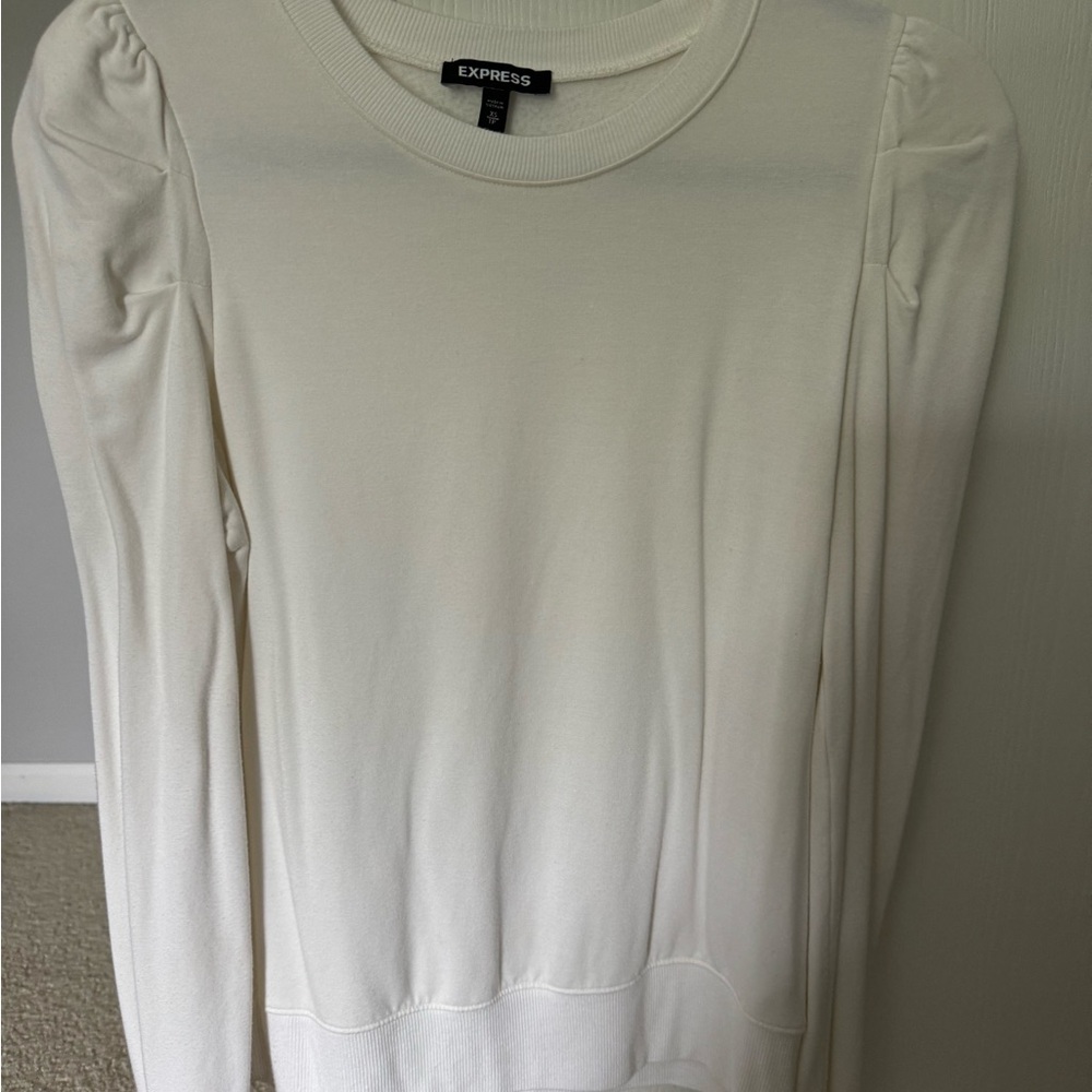 Express Women's Cream Top